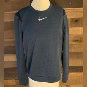 nike golf blue youth pullover‎ sweater size large euc.